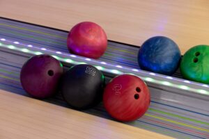 ball in bowling lane