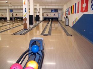 bowling alley