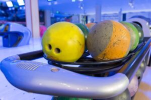 bowling balls