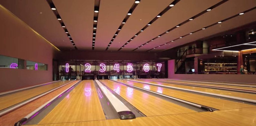 a bowling alley in Philippine